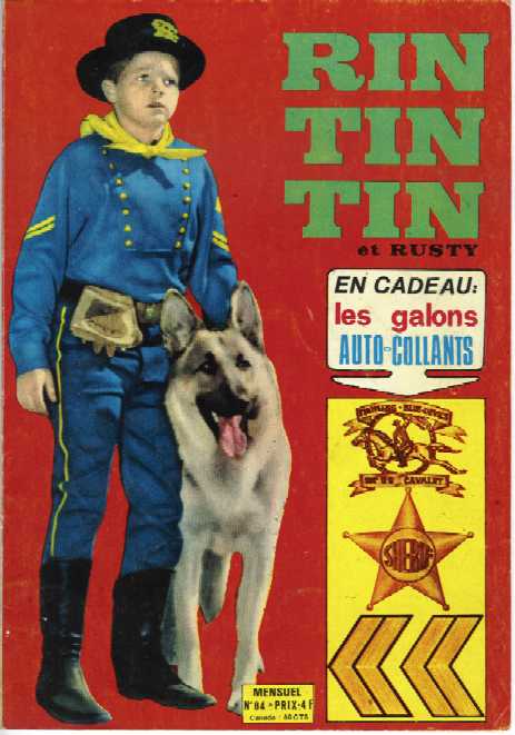 Scan de la Couverture Rintintin Rusty n 84